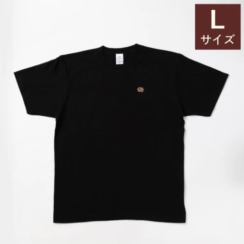 【販売終了】鎌倉紅谷Tシャツ黒Lサイズ